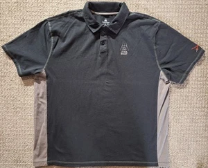Star Wars Shirt Mens 2XL Black Polo Disney Parks Darth Vader Lightsaber - Picture 1 of 10