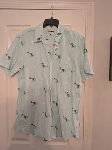 Camisa Tipsy Elves Leprechaun Riding A Beer Bottle Abotonada Talla X Grande Nueva con Etiquetas - Imagen 1 de 5
