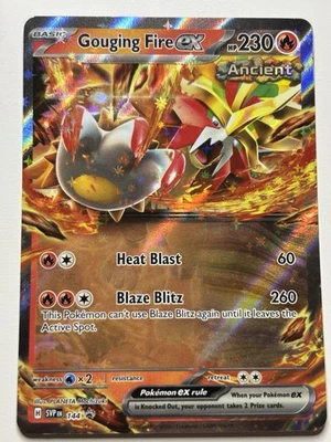 Gouging Fire ex 144 - Sv: Scarlet & Violet Promo Cards Holo (NM++) - Image 1 of 4