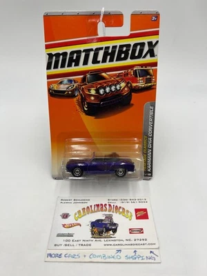 Matchbox Heritage Classics #22 Karmann Ghia Convertible Purple 206H - Image 1 of 4