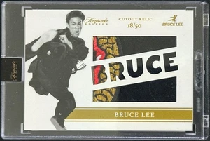 Bruce Lee 2024 Keepsake Edition 50th Anniversary #109 Cutout Patch Relic /50 - Picture 1 of 2