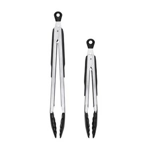 NEW OXO Good Grips Tongs w/Nylon Head Set 2pce - Picture 1 of 2