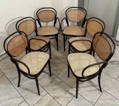 3 Set 2 Thonet 215 RF Wiener Kaffeehausstuhl Stuhl Vintage Preis Für Pro Set - Bild 1 von 4