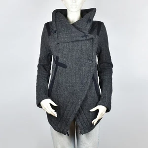 Abrigo Chaqueta Doble Pecho Algodón Cravatakiller MARITHE FRANCOIS GIRBAUD 6 EE. UU. - Imagen 1 de 12