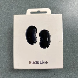 Samsung Galaxy Buds Live SM-R180 Wireless Bluetooth In-Ear Earbuds Mystic Black - Photo 1 sur 3