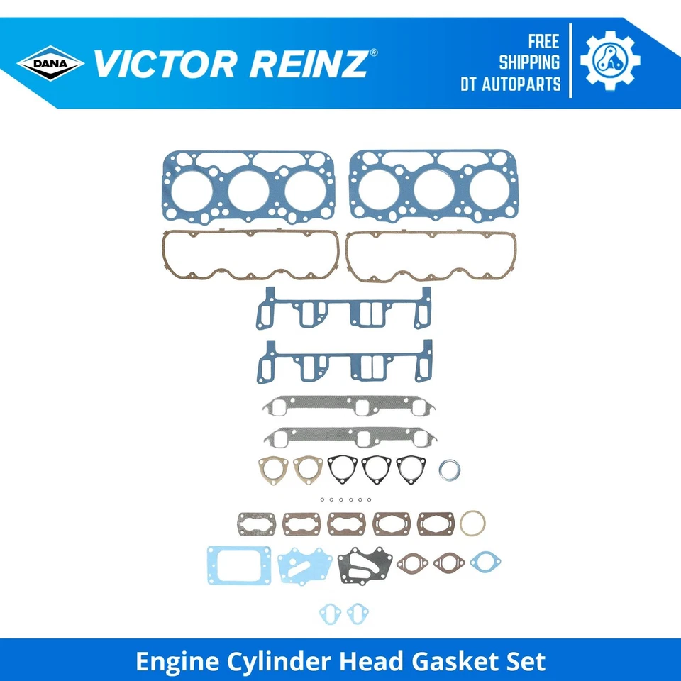 Para 67-69 GMC C25/C2500 Pickup 5.0L conjunto de junta de cabeça de cilindro de motor Victor Reinz - Imagem 1 de 1