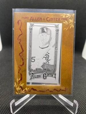 Mini placa de impresión enmarcada Allen & Ginter Jim Thome 2025 1/1 negra Foto 1 de 2