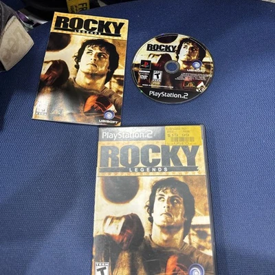 Rocky Legends PS2 PlayStation 2 Complete CIB Tested Clean Black Label - Image 1 of 4