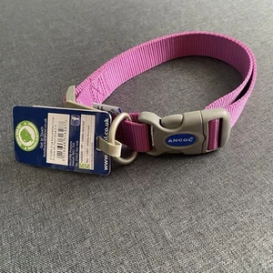 Ancol Dog Collar Purple Size Large 45-70cm Quick Fit Weather Proof Adjustable - Picture 1 of 12
