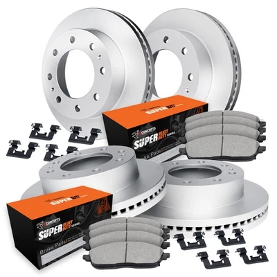 For Ford E-350 Super Duty 99-00 Front & Rear Brake Kit w Super Duty Pads - Image 1 of 4