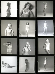 LQQK 12 negativi vintage 1982 SPLENDIDA LINGERIE MODELLO MODA PORTA ACCANTO #83 - Foto 1 di 3