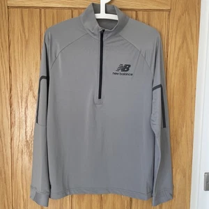 New Balance Top 1/2 Zip Mens S - Picture 1 of 6