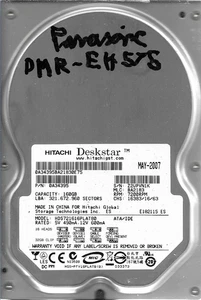 Disque dur Hitachi ATA de Panasonic EH 575 160 Go s'adapte à n'importe quel ordinateur ATA P - Photo 1/3