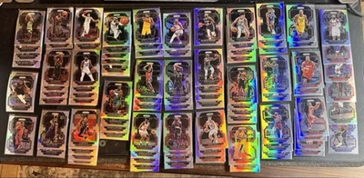 LOTE 2021-22 Panini Prizm Silver NBA (115) Maxey, Kawhi, Morant, Embiid, Young Foto 1 de 4
