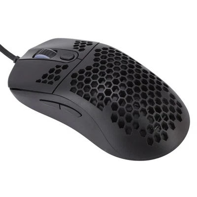 RGB Mouse Cellular Hollow Design Lightweight Wired Backlight 12000DPI 6 Level - Image 1 of 4
