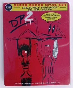 Deadpool 2: Super Duper Cut (2018) Steelbook Blu-Ray Best Buy Exclusive Marvel - Imagen 1 de 4