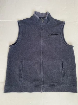 Tasso Elba Men’s Full-Zip Vest XL Gray – Excellent Condition - Image 1 of 4