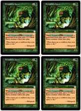 4x PENUMBRA KAVU magic APOCALYPSE 3/3 GREEN CREATURE UNC MTG PLAYSET CARDS LOT