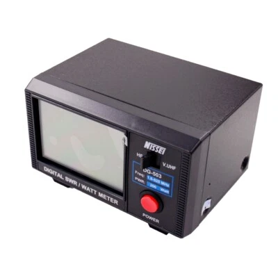Nissei DG503 Desktop SWR Watt Meter 1.6-60MHz/125-525MHz HAM Radio Power Tester - Image 1 of 4