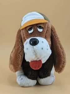 1980 Wallace Berrie Sad Dog Plush Sleuth Detective Vintage Stuffed Animal - Picture 1 of 9