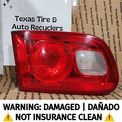 (DAMAGED) 2006-2011 Buick Lucerne Rear Left Driver Side Inner Tail Light OEM  - Image 1 of 4