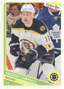 2013-14 O-Pee-Chee Hockey #148 Gregory Campbell