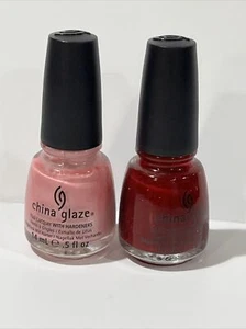 2 CHINA GLAZE Nail Polish Lacquer, Rare Discontinued Shades, MIX! 👀My Page! - Picture 1 of 2