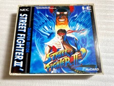 * nec pc engine hucard "street fighter 2 II dash champion edition" * japan