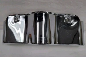 Harley-Daidson Touring 1996-13 falda delantera cromada OEM Harley - Imagen 1 de 6