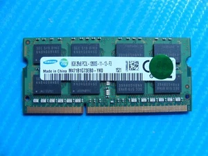 Lenovo x250 Samsung 8GB 2Rx8 PC3L-12800S Memory RAM SO-DIMM M471B1G73EB0-YK0 - Picture 1 of 2