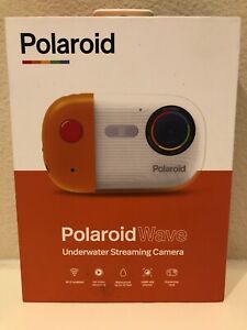 Polaroid Wave 18 MP Unterwasser-Streaming-Foto-/Videokamera – orange (IE50-NOC)