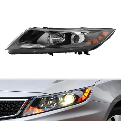 For Kia Optima 2011 2012 2013 Left Driver's Side Halogen Headlight Headlamp - Image 1 of 4