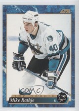 1993-94 Score Canadian Mike Rathje #595
