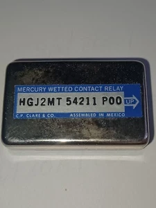 CP Clare HGJ2MT54211P00 Mercury wetted contact relay/New in original manuf. box - Picture 1 of 6