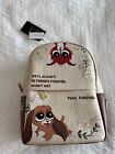 Loungefly Disney Fox And The Hound Chibi Mini Backpack New Copper Todd