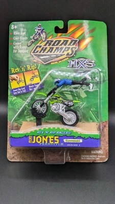 Road Champs Freestyle - Rev N Rip - Mike Jones - MXS -  Series 1 (2000) Kawasaki - Image 1 of 3