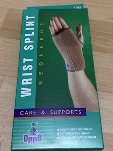 OPPO/1082 Wrist Splint Brace Support Splint Carpal Tunnel Arthritis Sprain RSI - Picture 1 of 4