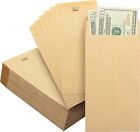 100 Pack Money Small Envelopes for Cash 6.5" X 3.5" Cash Money Saving Challenge