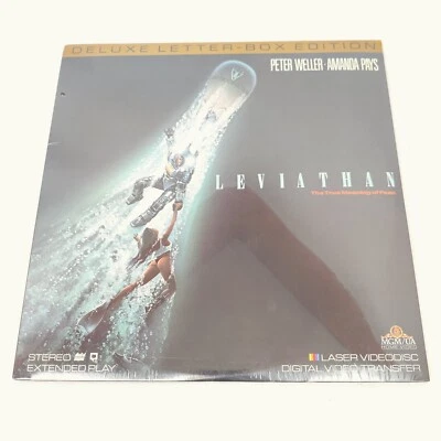 Leviathan (1989) Deluxe Letter-box Edition LaserDisc Peter Weller - Image 1 of 4