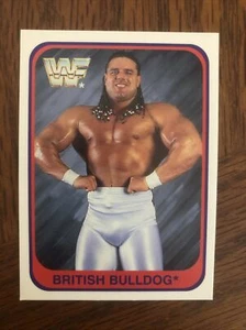 1991 Merlin WWF - Italian #132 The British Bulldog (RC) - Picture 1 of 1