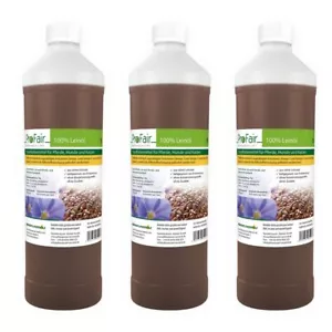 3L ProFair® Leinöl für Pferde - kaltgepresst, Erstpressung, 100% rein (3x1L) - Bild 1 von 1