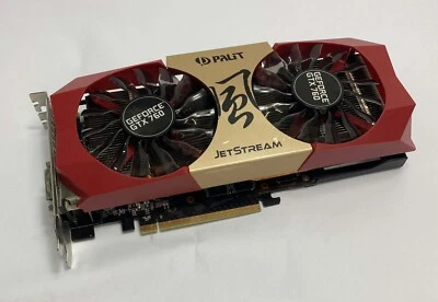 2GB Palit GeForce GTX 760 JetStream Dual DVI / HDMI / DP PCI-e Graphics Card - Image 1 of 4