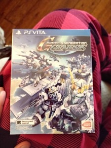 SD Gundam G Generation Genesis Playstation Vita Asia-English! New SEALED Rare