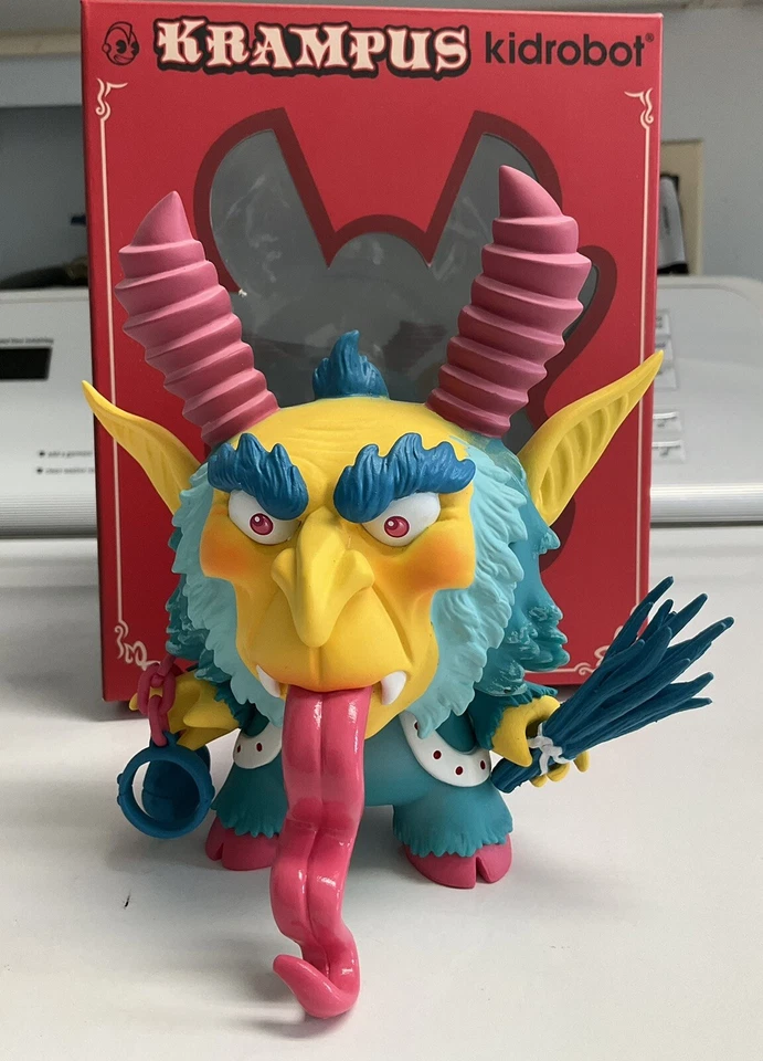 Bright Krampus - Scott Tolleson & SeriouslySillyK x Kidrobot - 5" Dunny (2017) - Image 1 of 1