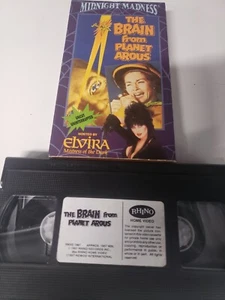 The Brain from Planet Arous VHS Elivira Midnight Madness Horror 1991 Rhino Video - Picture 1 of 3