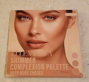 ELLEN TRACY - SHIMMER Complexion Palette - ROSY Nude Shades - Full Size - Picture 1 of 3