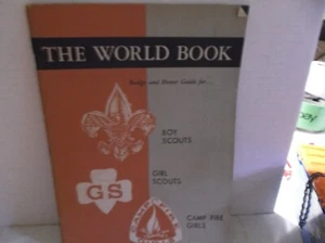 Vtg 1960 World Book Badge Honor Guide Boy Scouts Girl Scout Camp Fire Girls - Picture 1 of 6