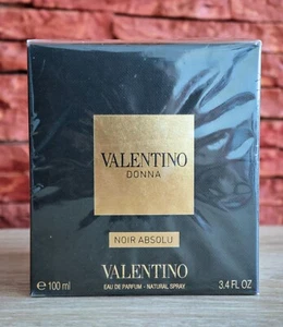 Rare Valentino Donna Noir Absolu For Women 100ml 3.4 fl oz EDP New & Sealed - Picture 1 of 4
