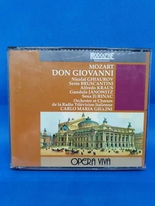 Mozart - DON GIOVANNI. 3 CD SET Ghiaurov, Bruscantini Rodolphe OPERA VIVA 1990 - Bild 1 von 4