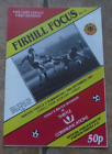1987-88 (Dec)  Partick Thistle v Dumbarton -  Scottish Division One